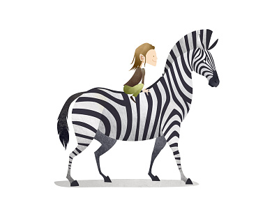 Wild Adventure Zebra animals illustration texture zebra