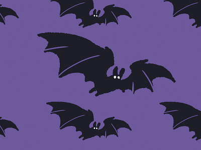 Bats clothes fabric halloween pattern print