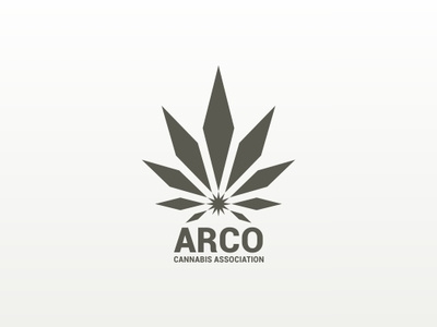 Arco branding design flat logo minimal vector