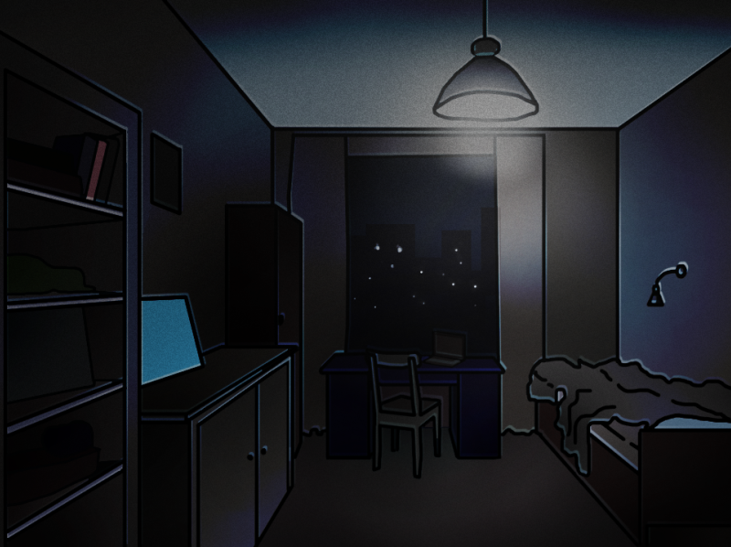visual novel background by Maria S on Dribbble
