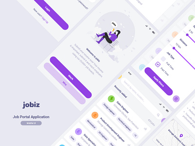 Jobiz - Job Portal Mobile App