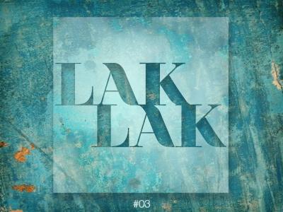LAK LAK logo brand grunge identity logo texture transparency