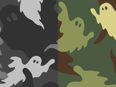Ghost Camo camo ghost pattern