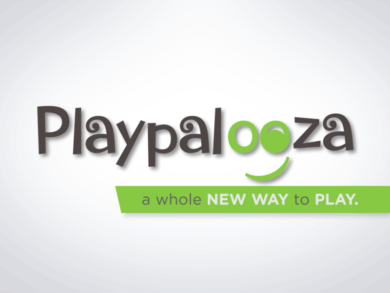 Playpalooza Logo Roll after effects logo motion design