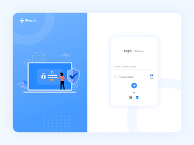 Minimal Login Screen adobe xd android app appllication design designlife figma hello dribble ios login minimal minimalist register ui ui ux ux web ui