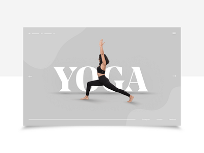 UI design concept - Yoga