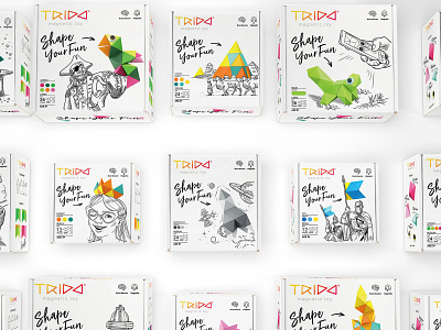 TRIDO Packaging design branding design identity illustration packaging