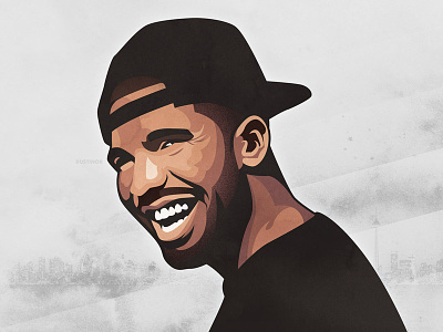 Drake drake drizzy illustration portrait