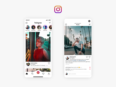 Instagram Redesign Concept