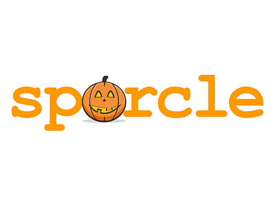 Sporcle Halloween Logo halloween illustration logo pumpkin