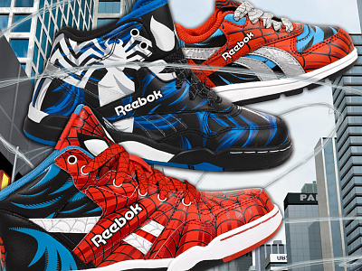 Reebok X Spider-Man comics footwear marvel sneakers spider man