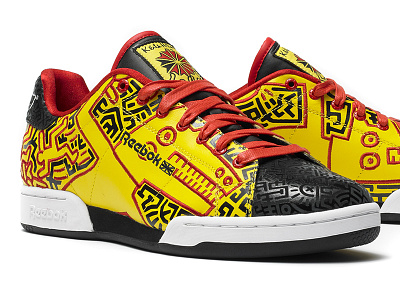 Keith Haring X Reebok design footwear haring product reebok sneakers soft goods
