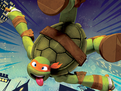 Teenage Mutant Ninja Turtles Style Guide cartoon design graphic michelangelo mutant nickelodeon ninja teenage tmnt turtles