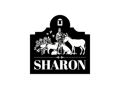 Sharon - design challenge branding illustration logo