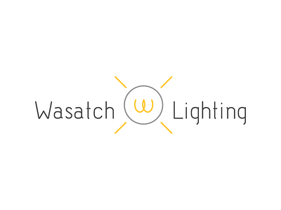 Wasatch Lighting - 1 logo