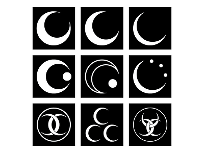 The Circle - The Crescent and its Combinations 3 circles crecent