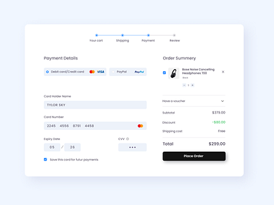 Credit Card Checkout checkoutform creditcard dailyui ui uidesign uiux userexperience userinterface ux uxdesign