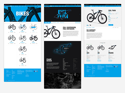 Website Pages bicycle mountain bike pages product category product feature product single