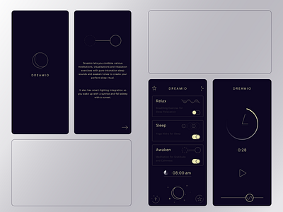 Dreamio - app to help you get calm & relaxed