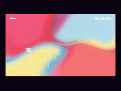 Soundsonic festival web page1 adobe xd color interaction minimal ui ux