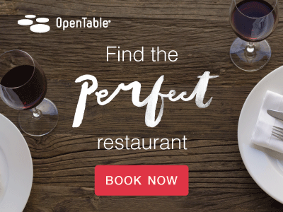 Opentable Display Ad By Kate Vandenberghe For Opentable Design On