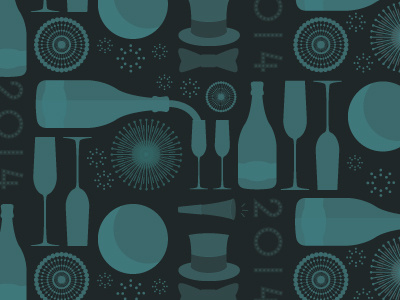 Festive New Year's Eve Pattern new years eve pattern opentable
