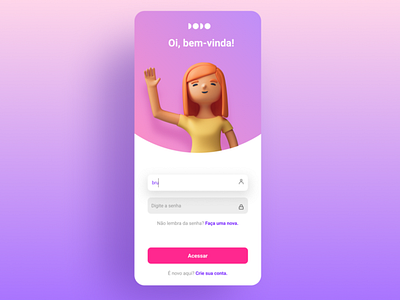 Daily UI sign up app screen