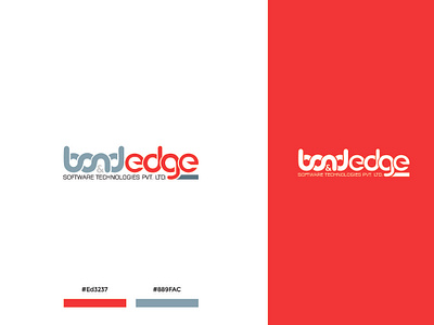 Bond&Edge brand identity branding logo software company technologies