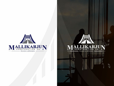 Malakarjun Construction Co branding construction company construction logo creative design logo logodesign mallikarjun construction co