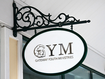 GYM (Gateway Youth Ministries) logo design