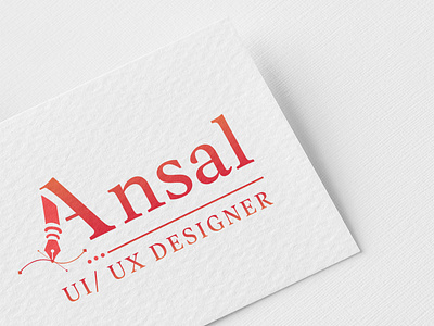 Ansal logo Design