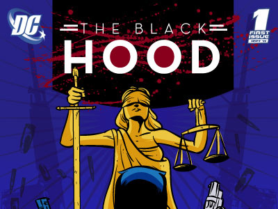 The Black Hood: Logos cartoon comics dc dc fifty-too