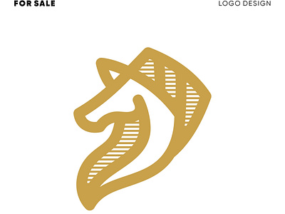 Horse Simple Line Modern Logo