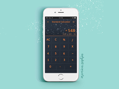 004 Online Calculator daily 100 dailyui dailyuichallange