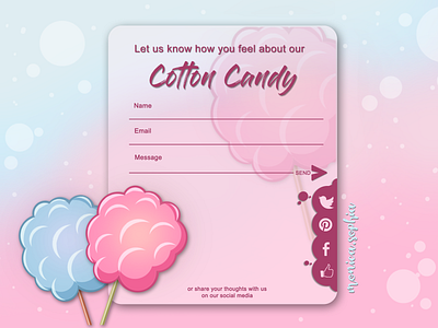 028 Contact Us contact form contact us cotton candy dailui daily 100 daily 100 challenge design icon illutration pink ui vector