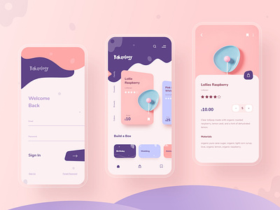 Bakeology - A Bakery App Concept