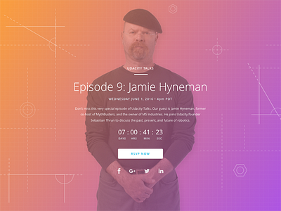 Udacity Talks with Jamie Hyneman