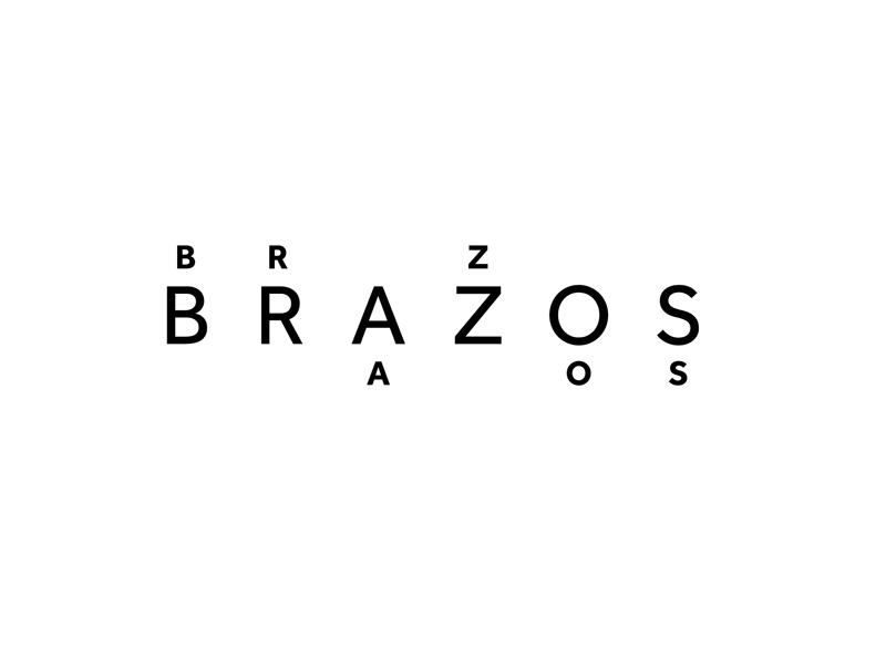 Brazos Brazos | Branding animated logo branding clean design event branding exhibition branding identity design logo logotype type typographic typography