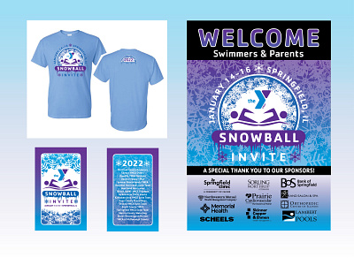 2022 YMCA Snowball Meet design