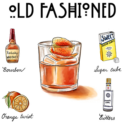 Old Fashioned design illustration