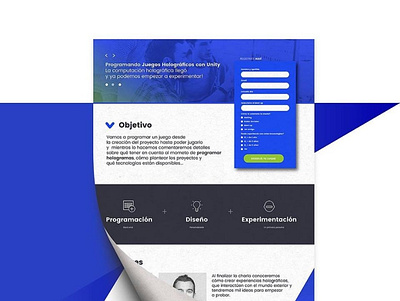 Lagash Landing Page design ui ux web