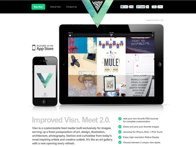 Visn 2.0 Website