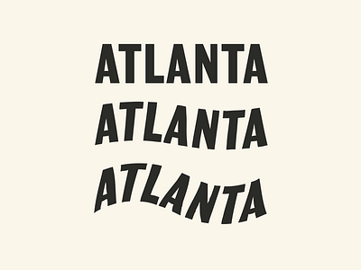 Atlanta design illustration typography ui web