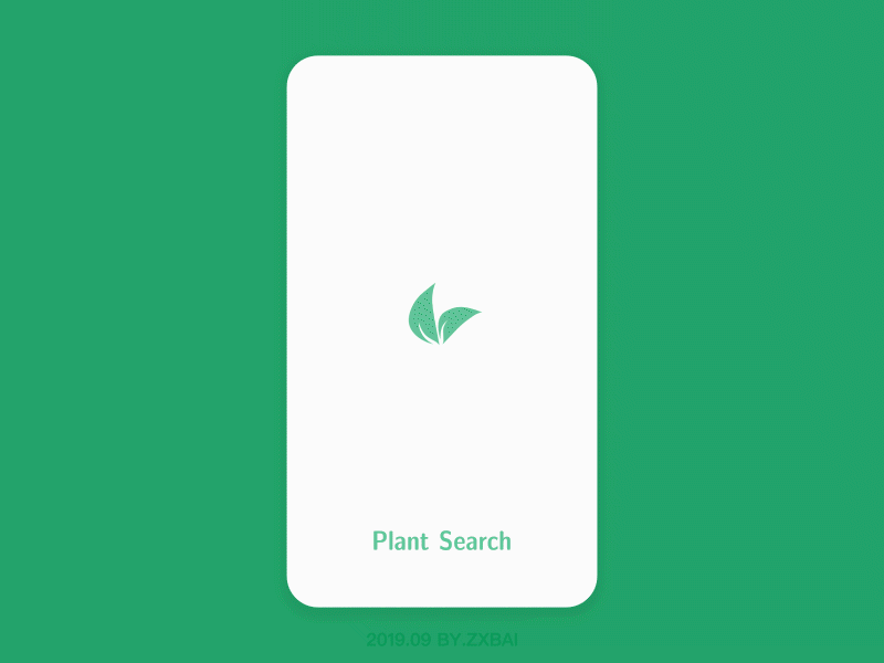 201909 Plant search animation ui