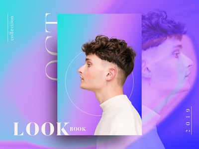 Lookbook Concept art collage creativity design digital art fashion gradient lookbook mens fashion poster poster art