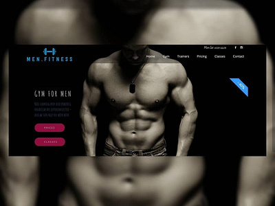 Gymnasium Website Landing Page Design & Development