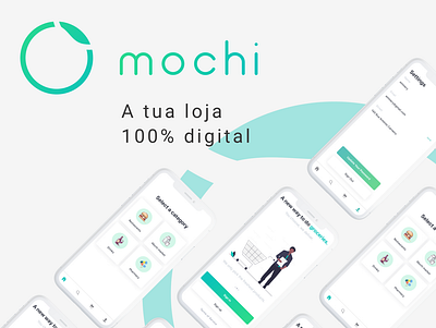 Mochi app concept app branding concept design digital ios logo mochi uidesign