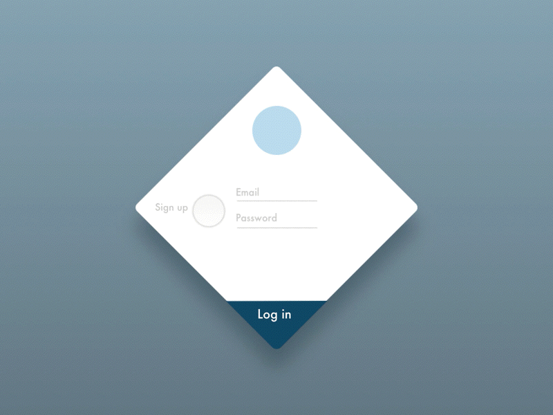 Daily UI Challenge #001 - Signup Page dailyui motion graphic sign up ui