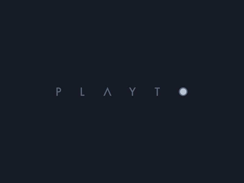 Playto Logo Animation