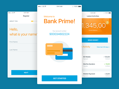 Banking App bank bankapp banking credit mobile money outsystems transactions transfer